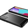 Carbon Case elastyczne etui pokrowiec Samsung Galaxy A72 4G/5G czarny